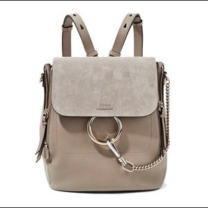 Chloe Faye Small Backpack - Motty Grey